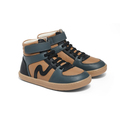 PRETTY BRAVE HI TOP TAN COMBO