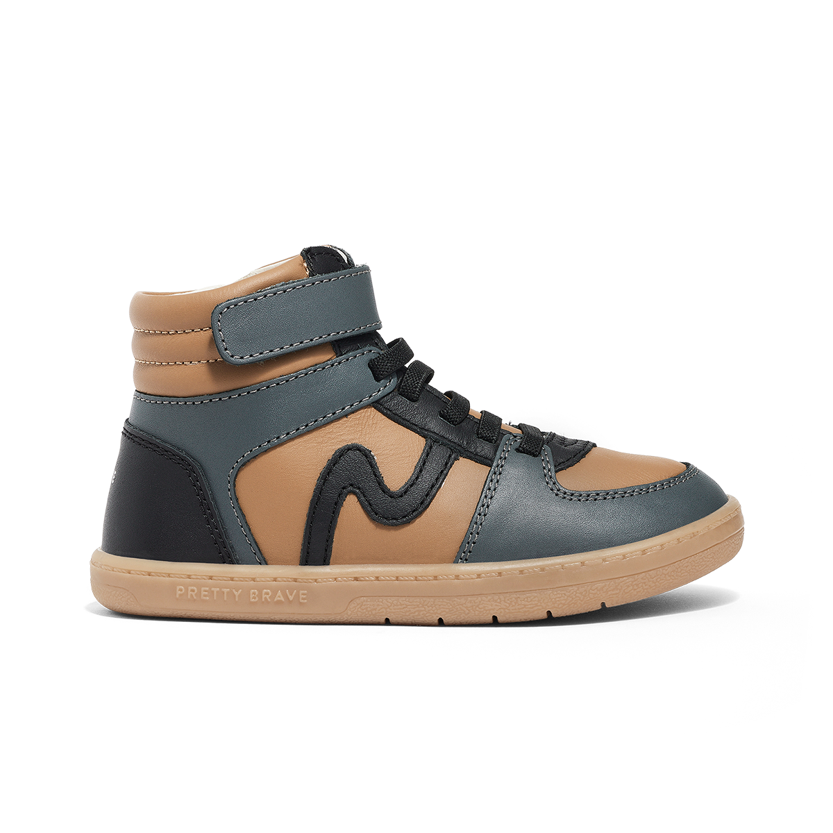 PRETTY BRAVE HI TOP TAN COMBO