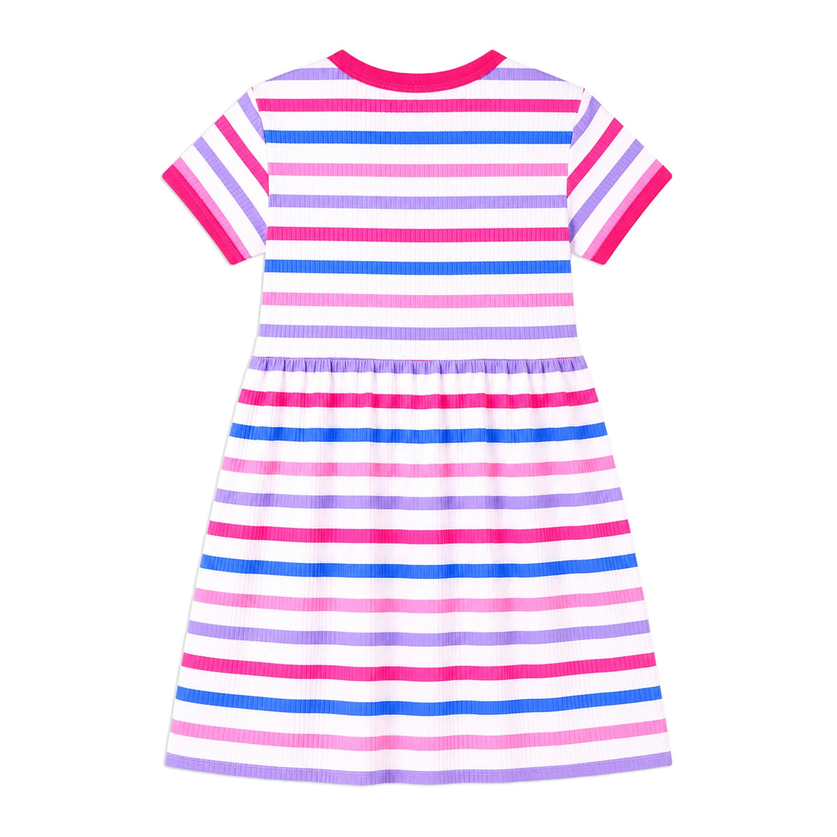 MILKY PRETTY STRIPE RIB DRESS