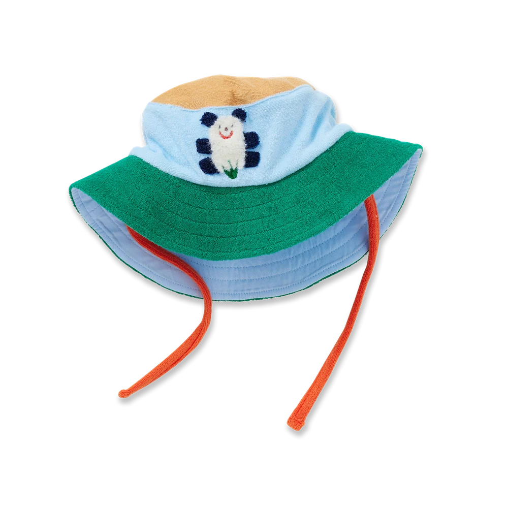 HALCYON NIGHTS TERRY BUCKET HAT ZOO CREW BLUE