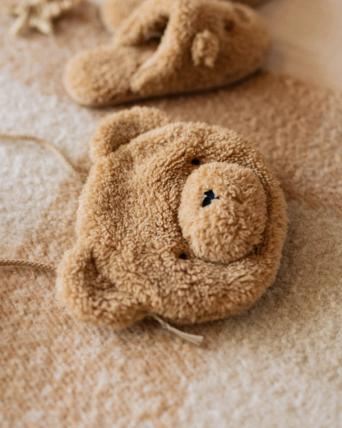 RYLEE & CRU BEAR PURSE OAT