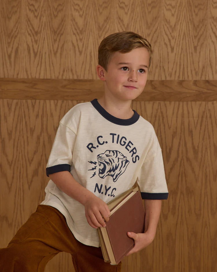 RYLEE & CRU RINGER TEE / R.C TIGERS