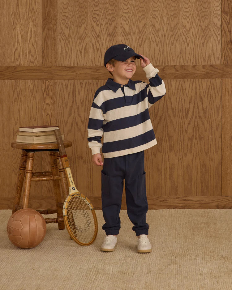 RYLEE & CRU CARGO JOGGER - NAVY