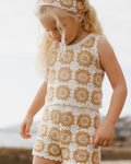 RYLEE & CRU CROCHET TANK SET / MARIGOLD DAISY