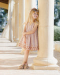 RYLEE & CRU SUMMER DRESS / POPPY GINGHAM