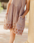 RYLEE & CRU SUMMER DRESS / POPPY GINGHAM
