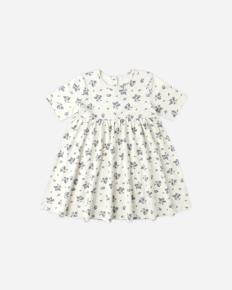 RYLEE & CRU FINN DRESS BLUE FLORAL