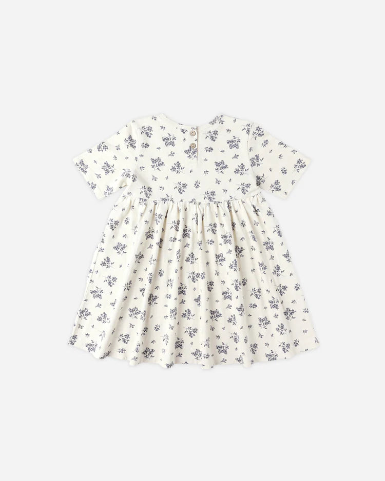 RYLEE & CRU FINN DRESS BLUE FLORAL