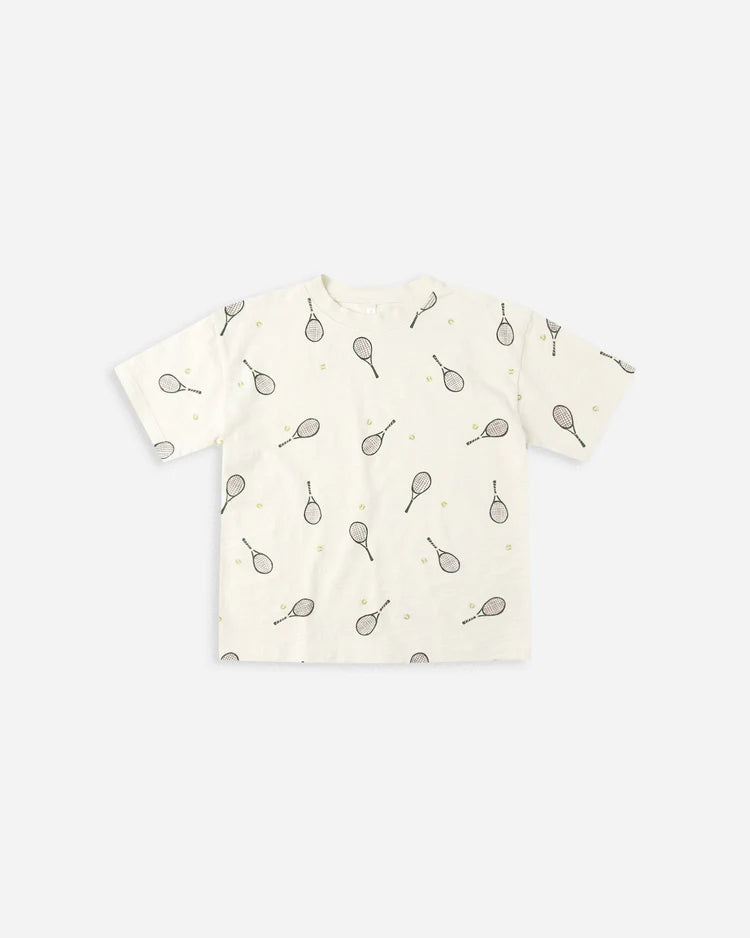 RYLEE & CRU RELAXED TEE - TENNIS