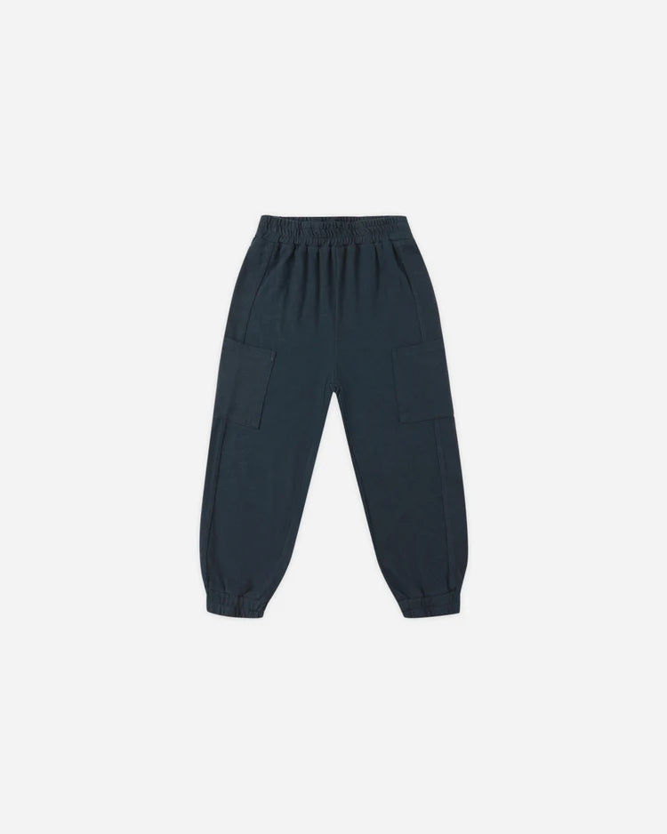 RYLEE & CRU CARGO JOGGER - NAVY