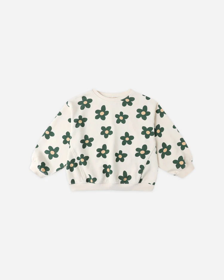 RYLEE & CRU OVERSIZED SWEATER - DAISY