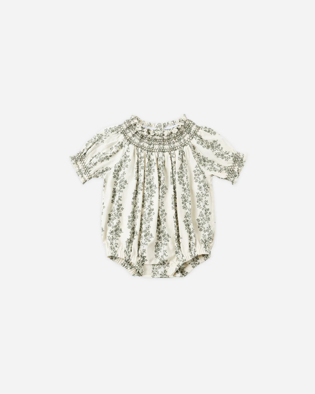 RYLEE & CRU ADA ROMPER GREEN VINES