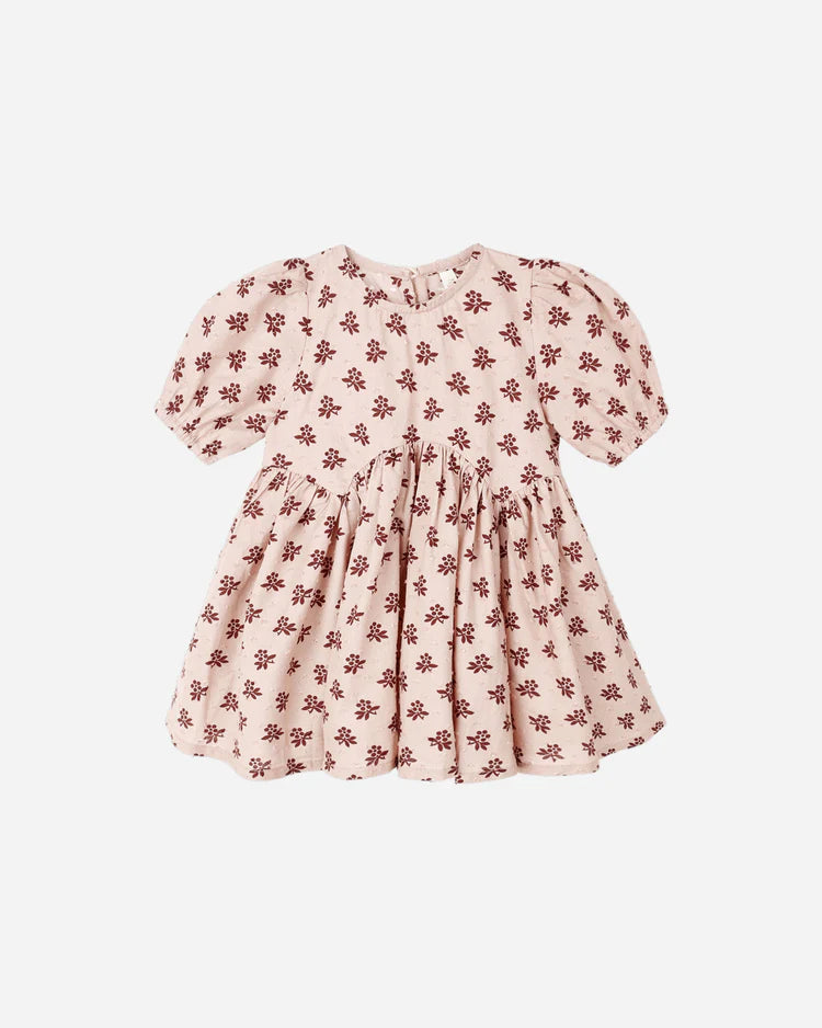RYLEE & CRU ROSE DRESS / BLUSH FLEUR