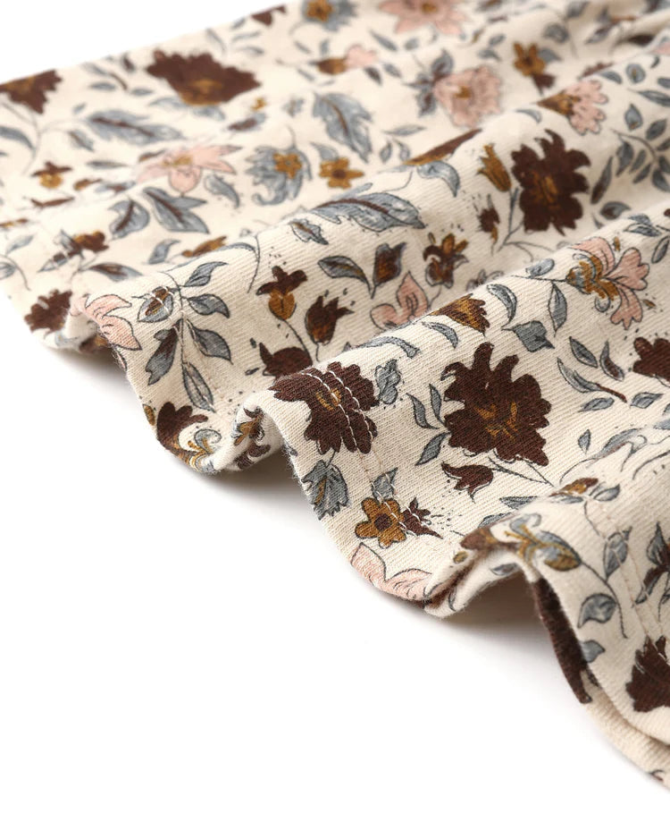 RYLEE & CRU RUFFLE TIERED MIDI SKIRT - POSY