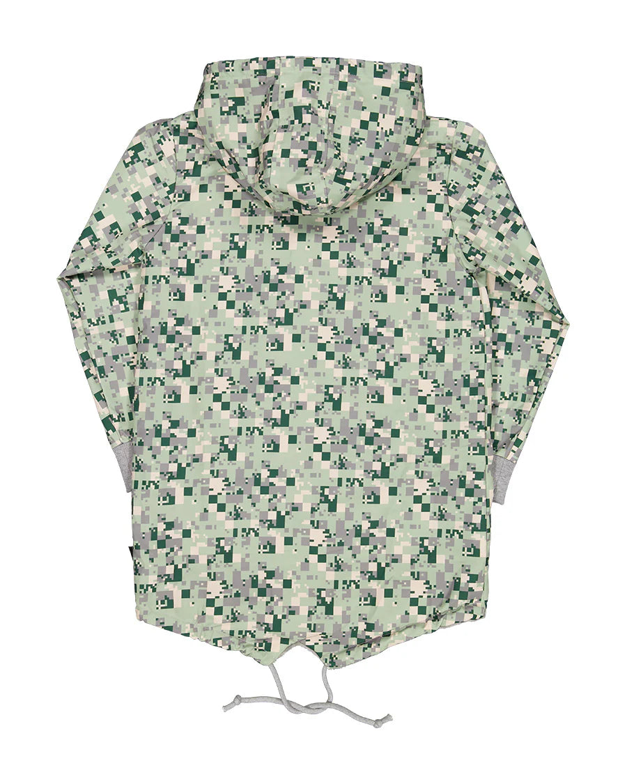 RADICOOL DIGITAL CAMO LONGLINE JACKET