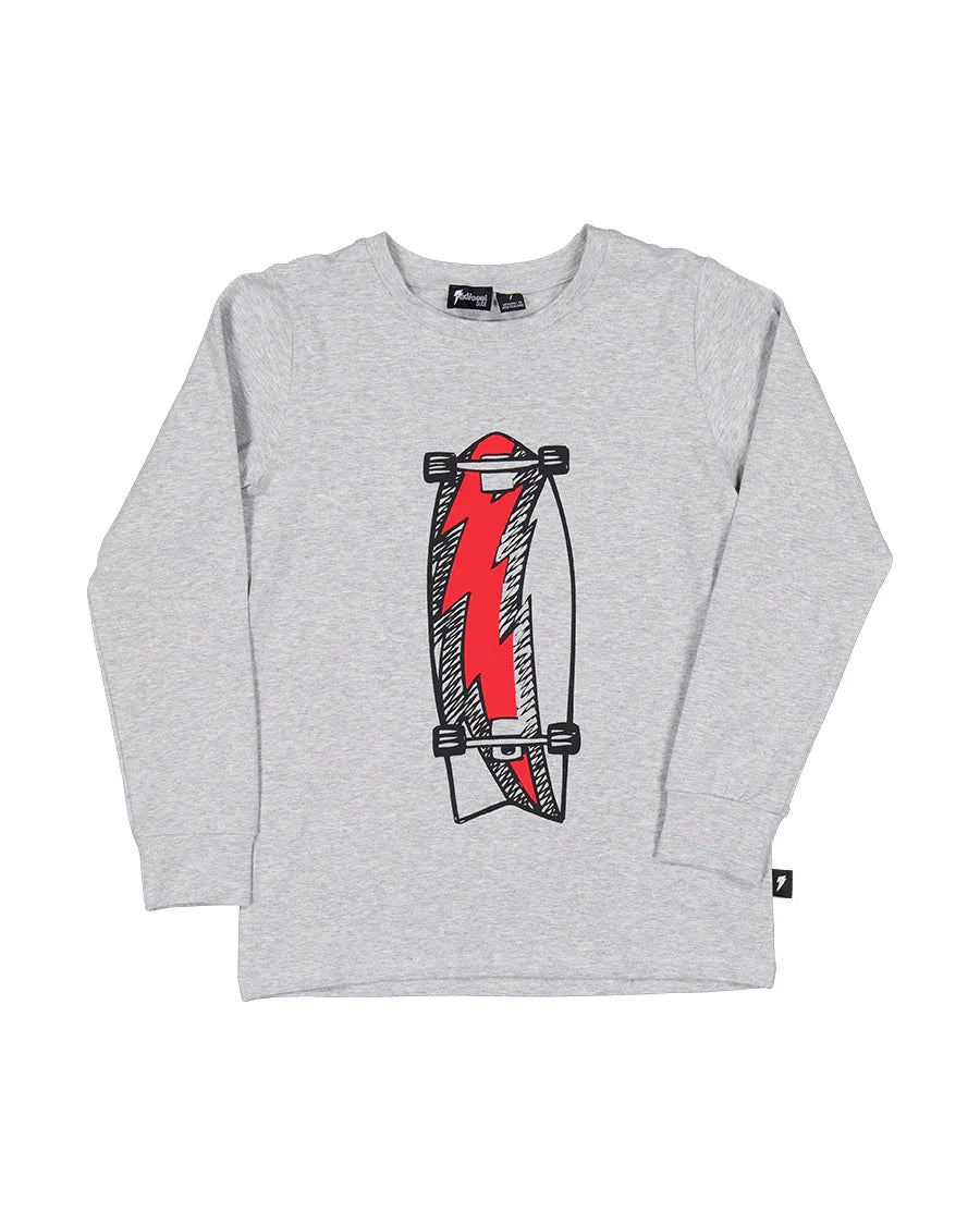 RADICOOL FLAMING BOARD LS TEE