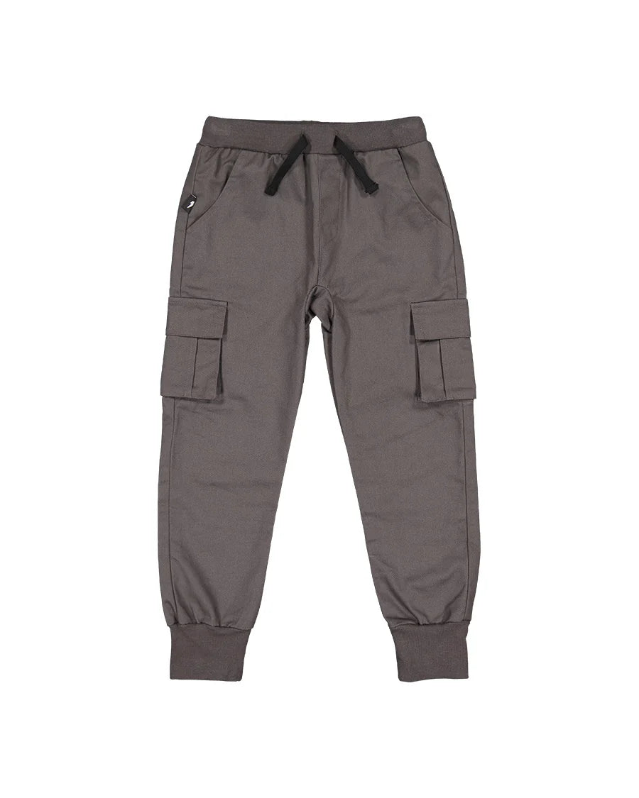 RADICOOL CARGO PANT IN CHARCOAL