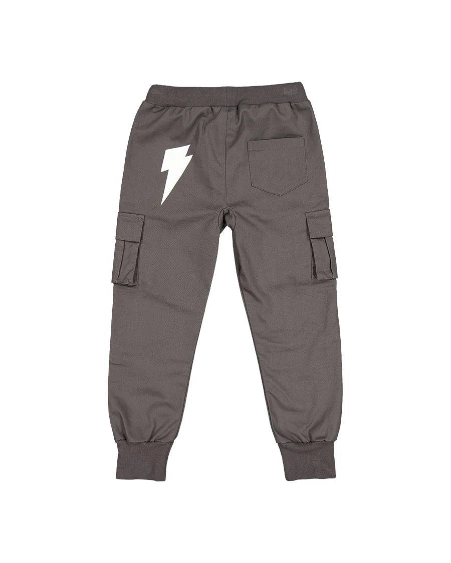 RADICOOL CARGO PANT IN CHARCOAL