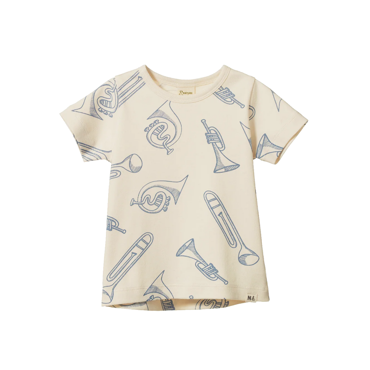 NATURE BABY RIVER TEE JAZZ NATURAL