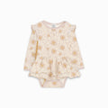 CHILD OF MINE ONESIE FLUTTER DRESS -  RAY OF SUNSHINE