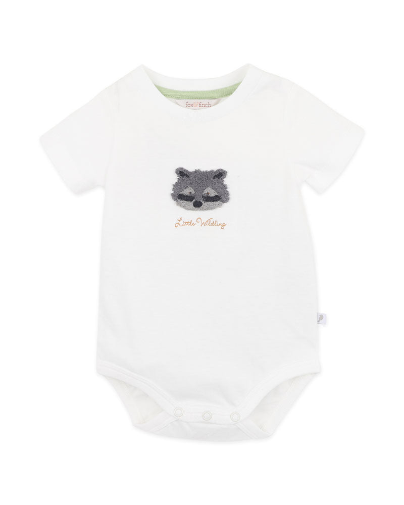 FOX & FINCH WILDLINGS RACOON BODYSUIT