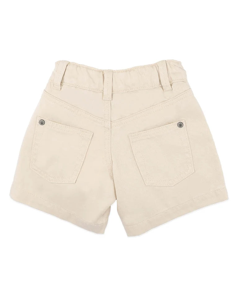 FOX & FINCH BABY TWILL SHORTS SAND
