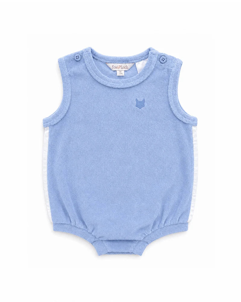 FOX & FINCH HAVANA ORGANIC STRIPE BODYSUIT