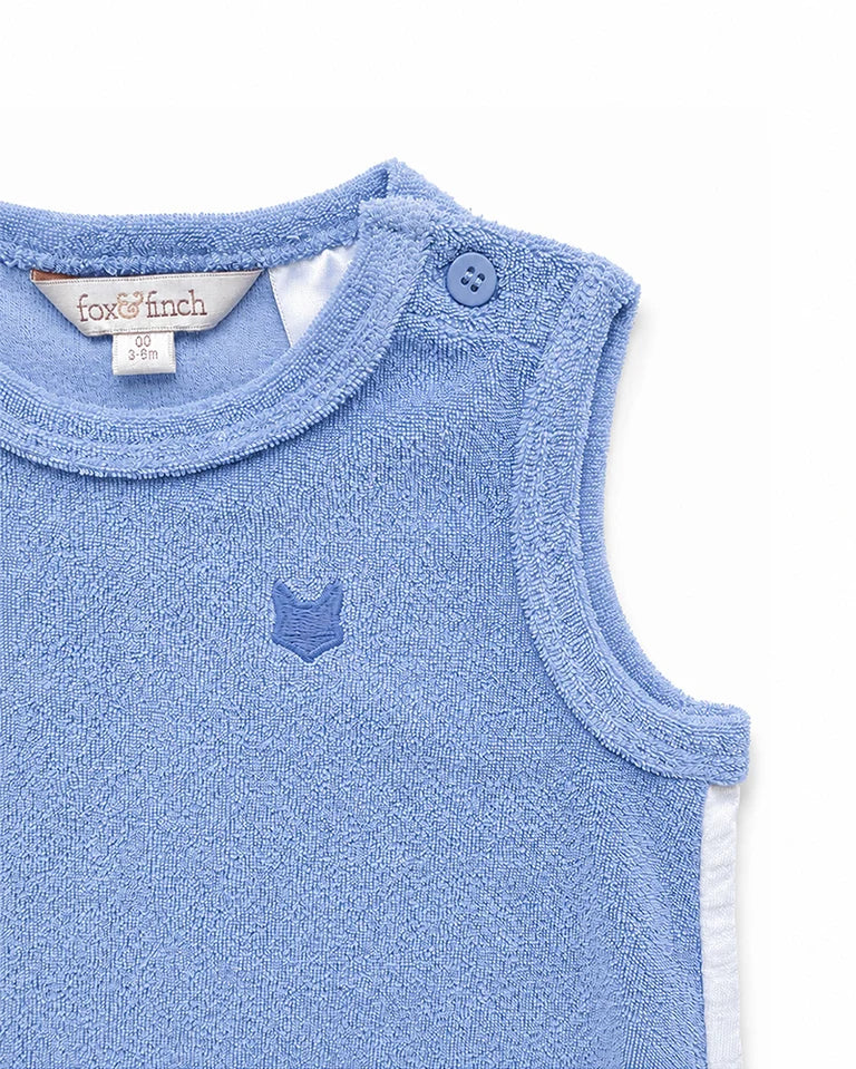 FOX & FINCH HAVANA ORGANIC STRIPE BODYSUIT