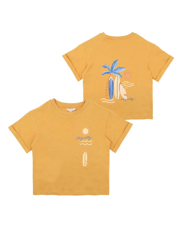 FOX & FINCH HAVANA STAY SALTY TEE