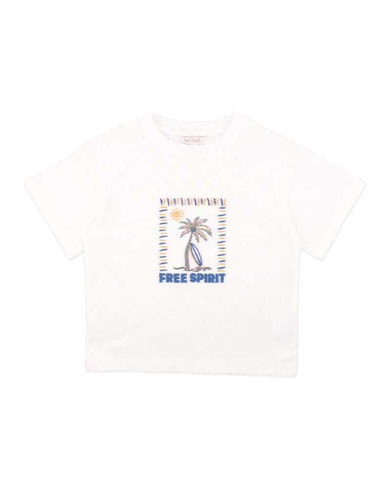 FOX & FINCH HAVANA FREE SPIRIT ORGANIC TEE