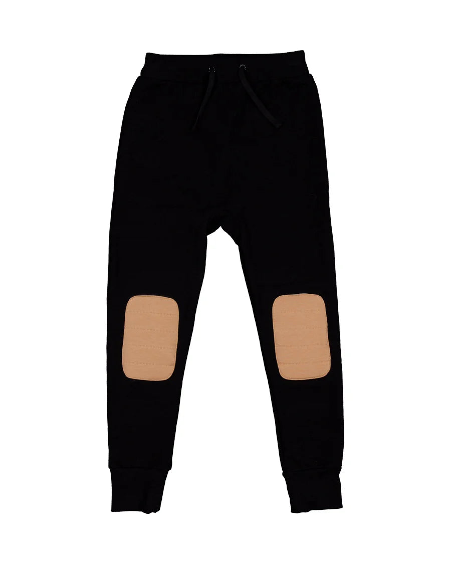 RADICOOL TRIBE SPACEPANT IN BLACK & CARAMEL