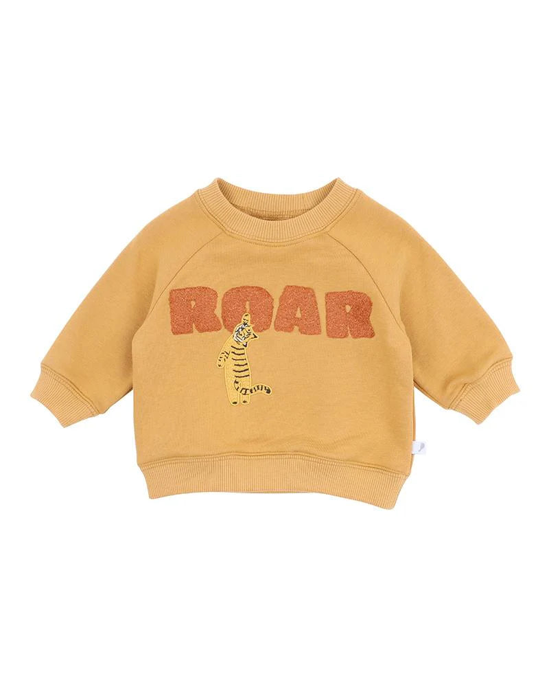 FOX & FINCH TIGER ROAR SWEATSHIRT