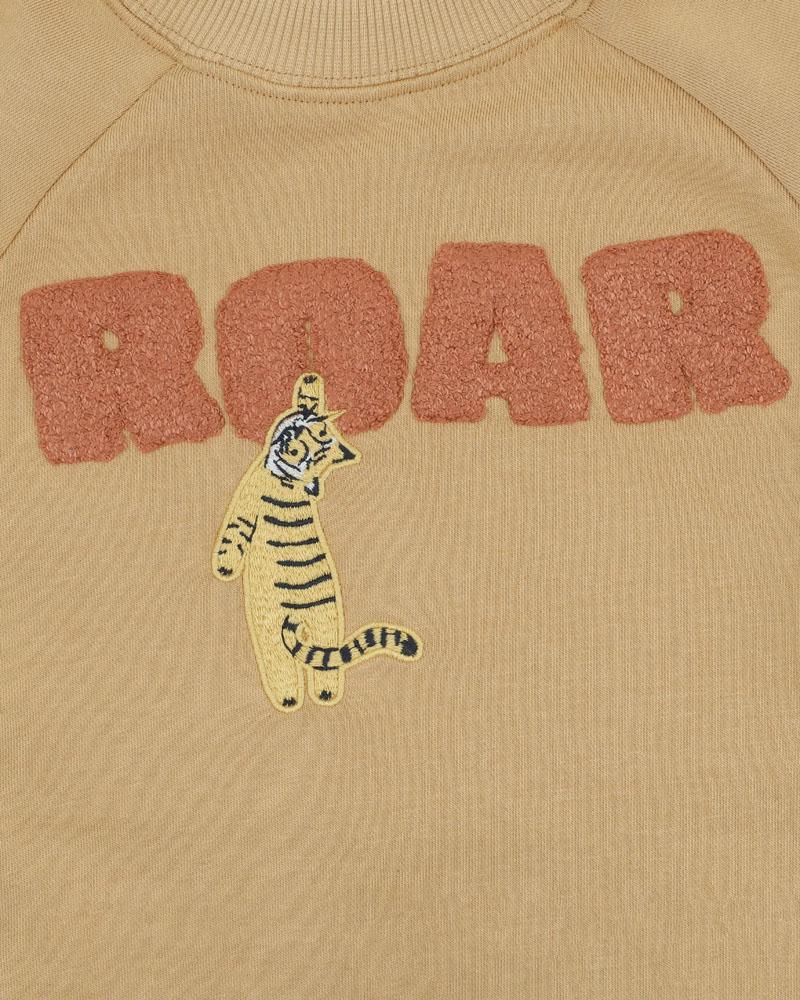 FOX & FINCH TIGER ROAR SWEATSHIRT
