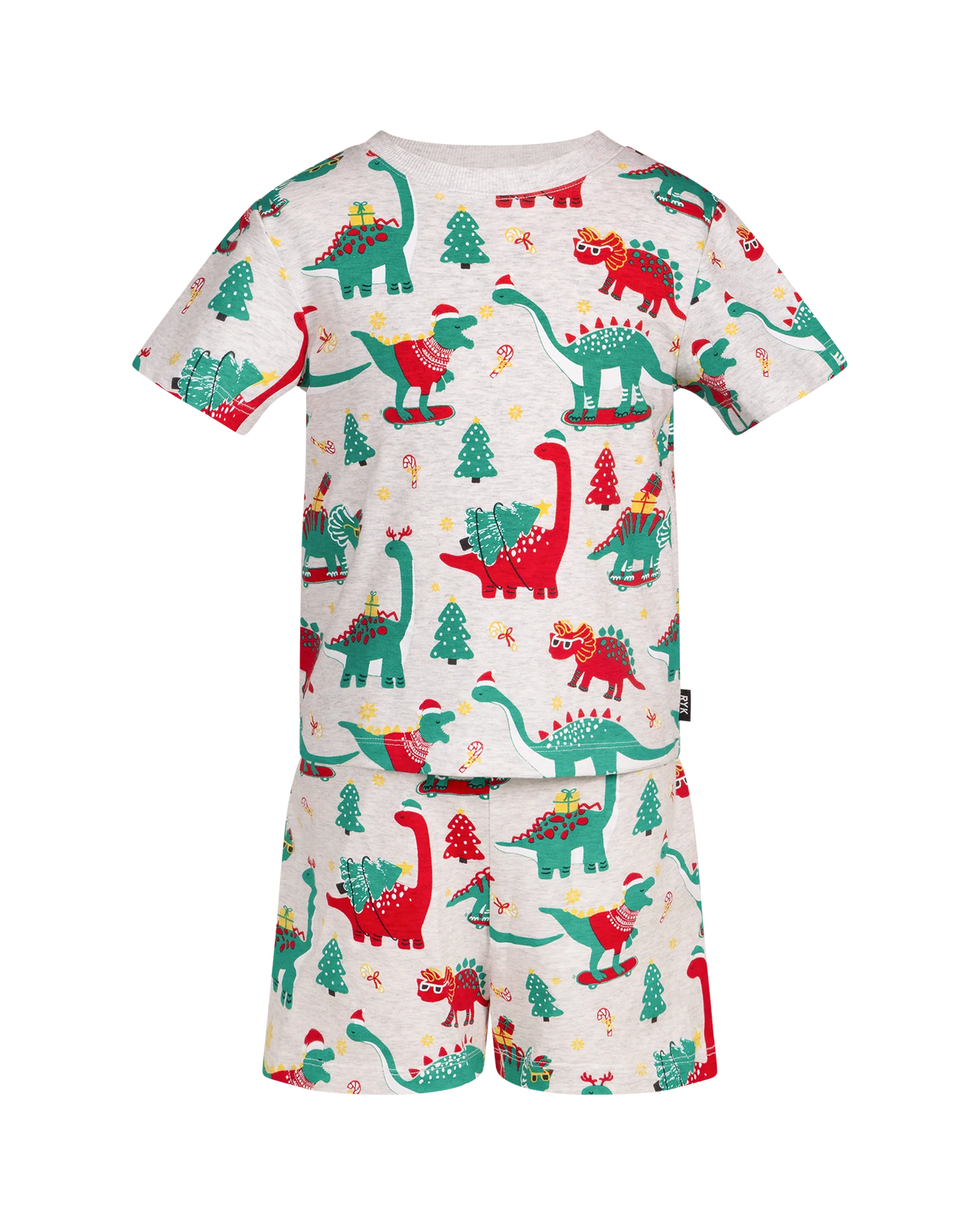 ROCK YOUR KID SNOW DINO PYJAMAS