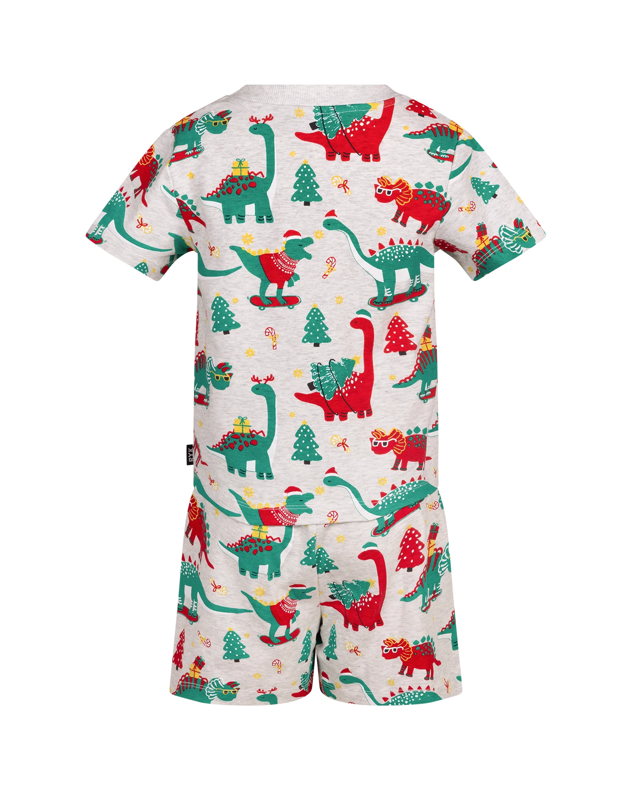 ROCK YOUR KID SNOW DINO PYJAMAS