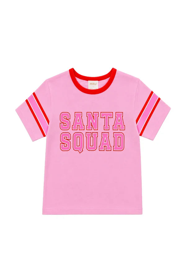 MILKY SANTA SQUAD TEE
