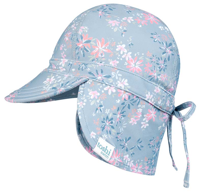 TOSHI SWIM BABY FLAP CAP ATHENA DUSK