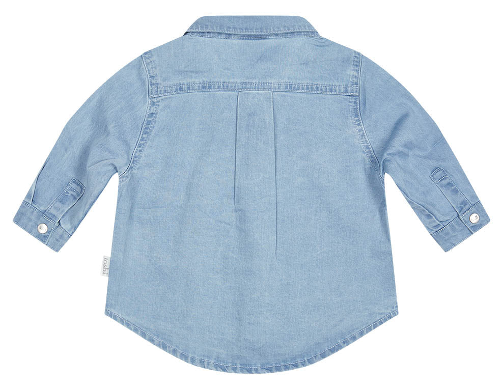 TOSHI LS DENIM SHIRT BRUMBY