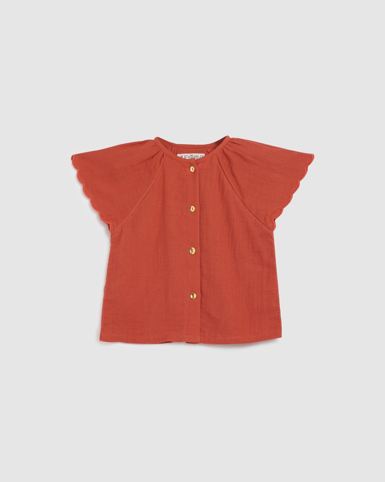 ALEX & ANT EMMI TOP - FLAME RED