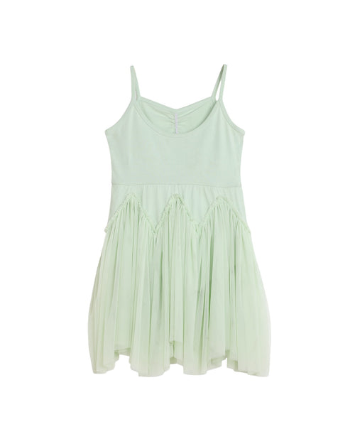 PEGGY VELVET DRESS SAGE