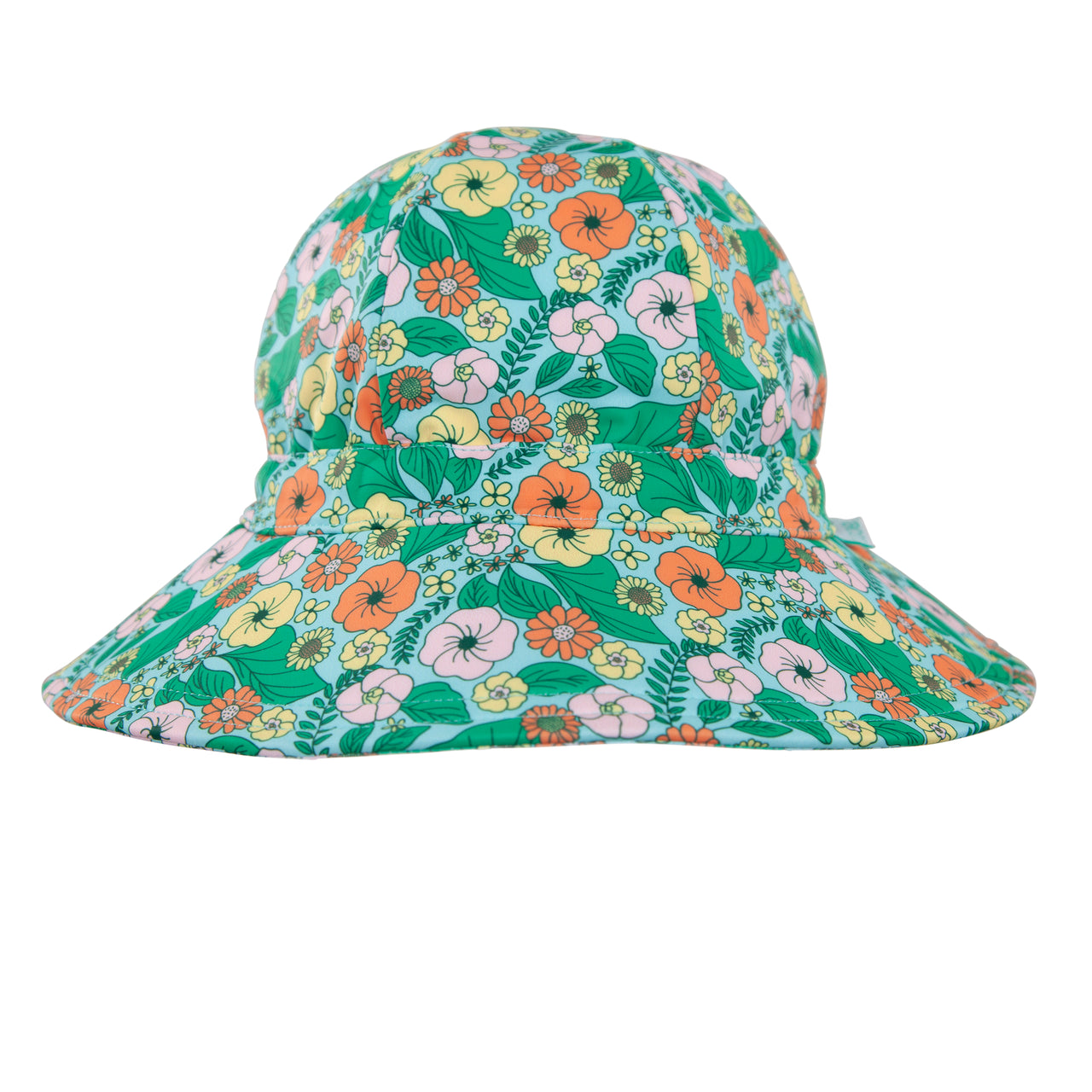 ACORN EDEN WIDE BRIM SWIM HAT - MINT/MULTI