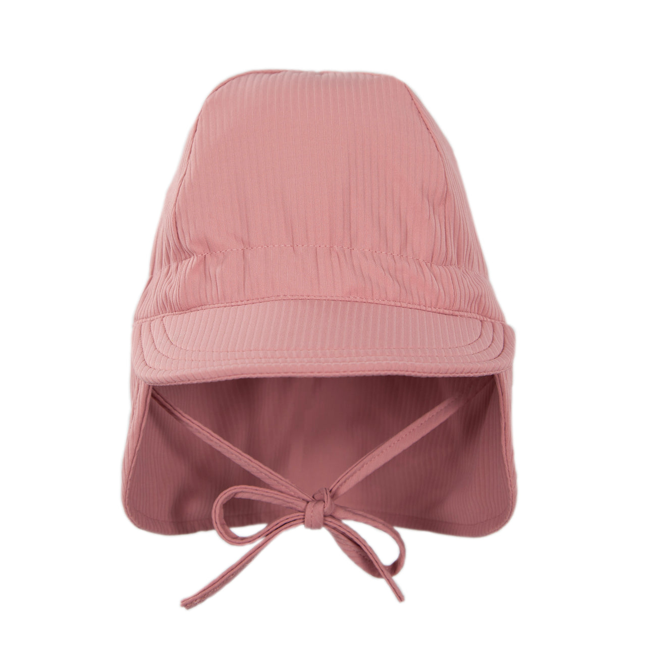 ACORN WILD ROSE SWIM FLAP CAP - DUSTY PINK