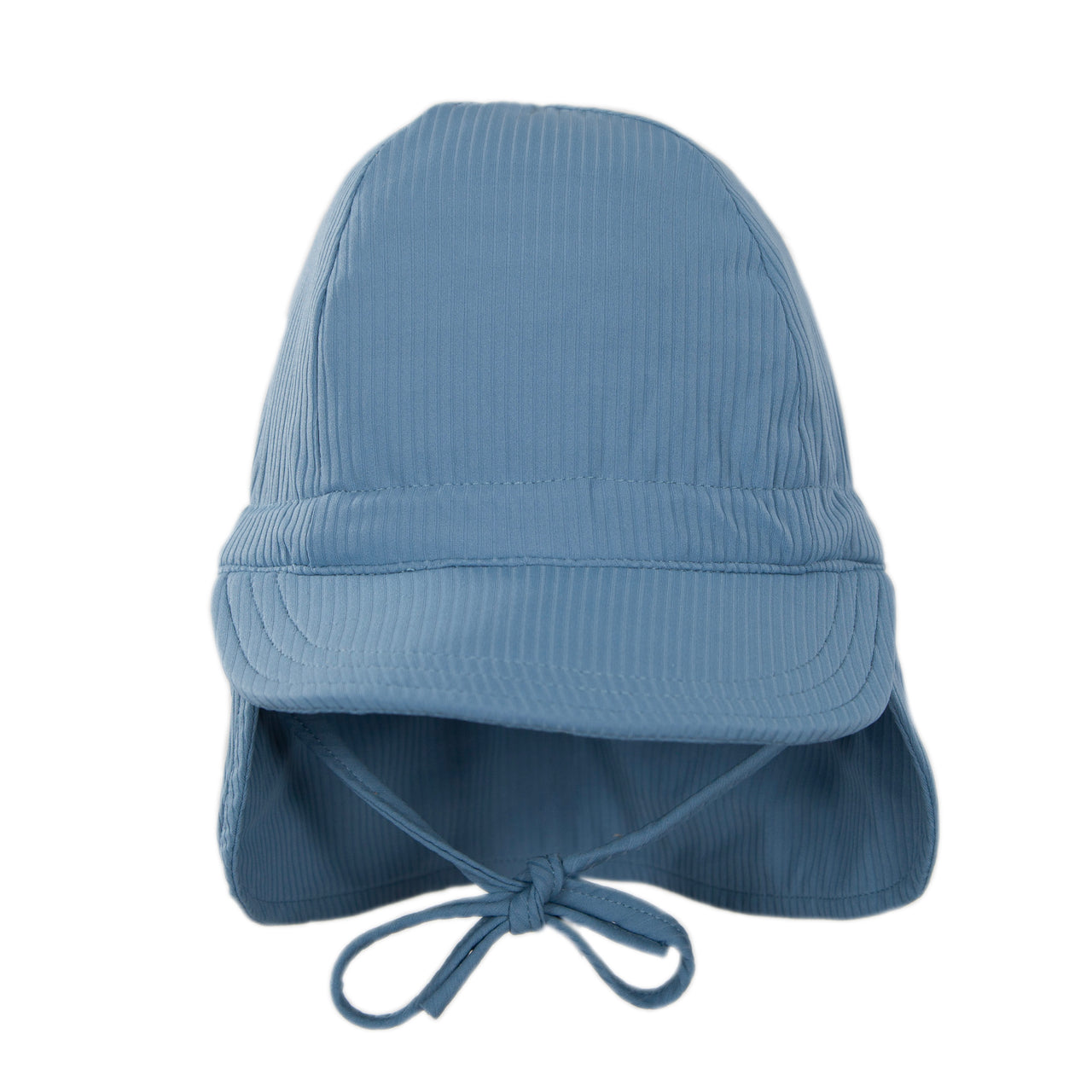 ACORN ATLANTIC BLUE SWIM FLAP CAP - BLUE