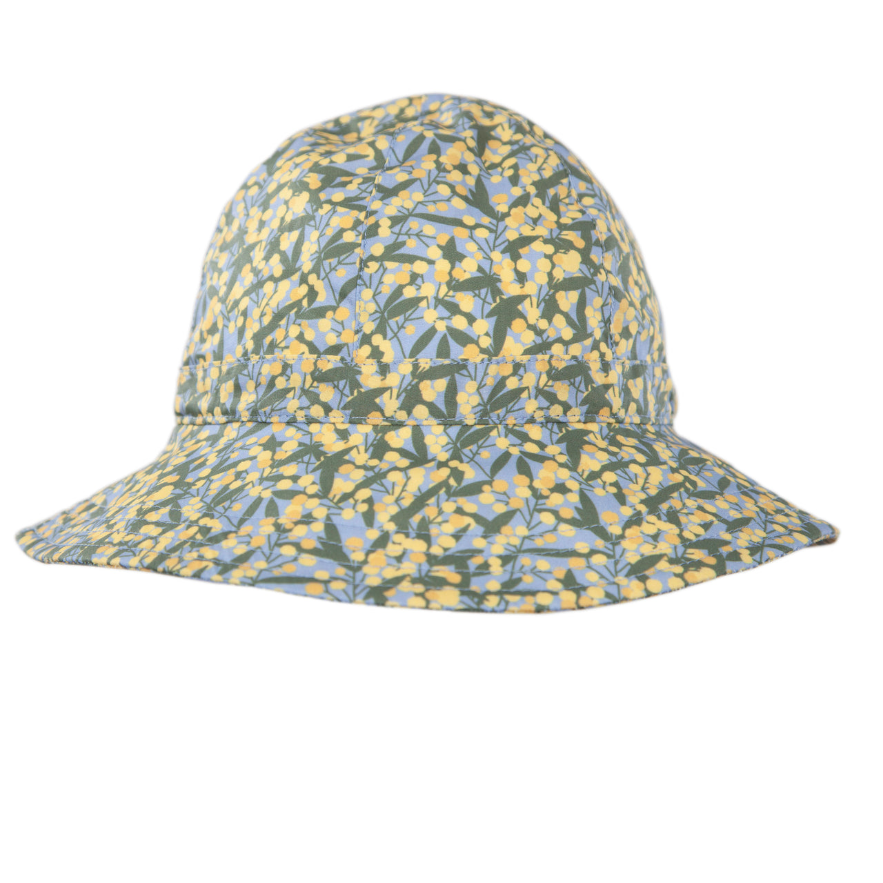 ACORN GOLDEN WATTLE WIDE BRIM SUNHAT - BLUE/YELLOW/GREEN