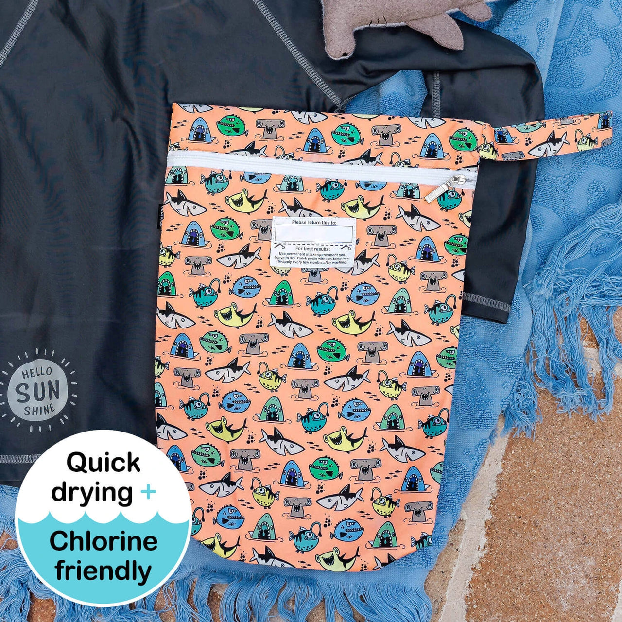 BEDHEAD SWIM WET BAG - NIPPERS