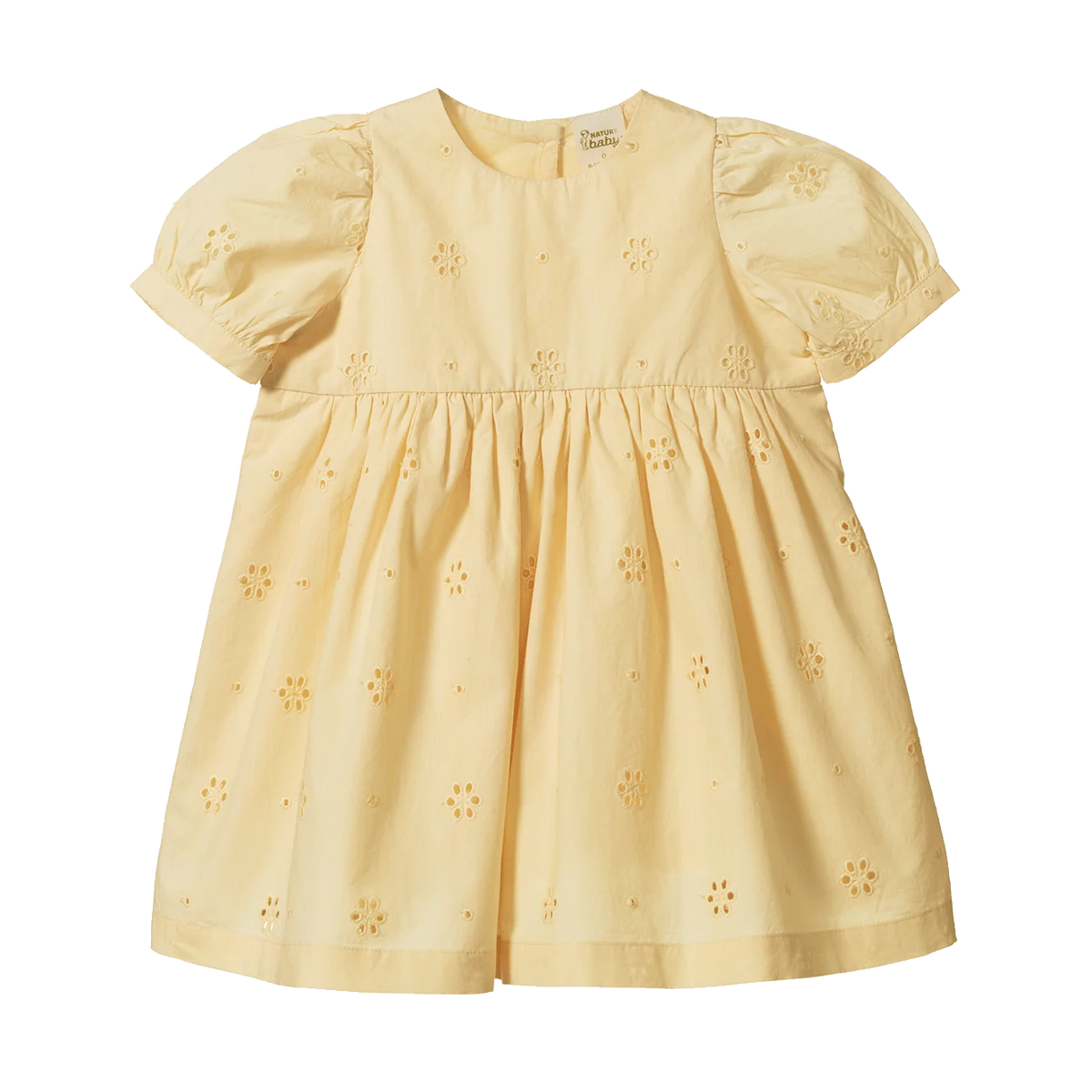 NATURE BABY SWEET ALICE DRESS BUTTERCUP