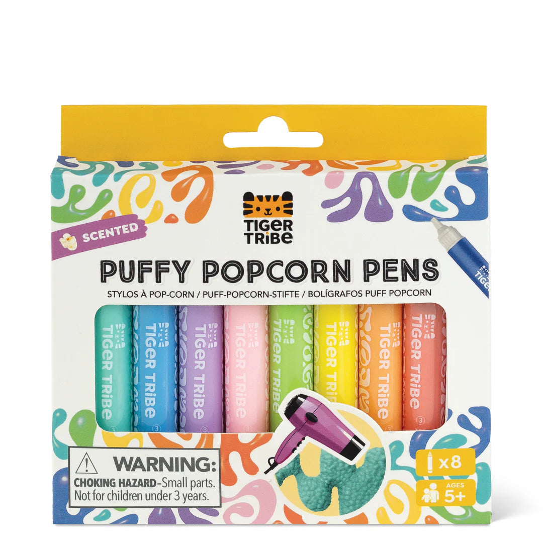 PUFFY POPCORN PENS