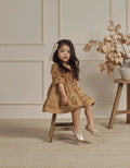 NORA LEE GENEVIEVE DRESS GOLDEN