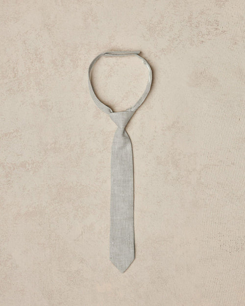 NORA LEE SKINNY TIE CHAMBRAY