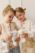 JAMIE KAY SNUGGLE BUNNIES - PENELOPE KEYRING - MARSHMALLOW